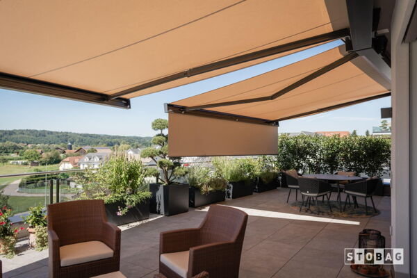 Sonnenstoren und Senkrechtstoren Schneider Storen AG