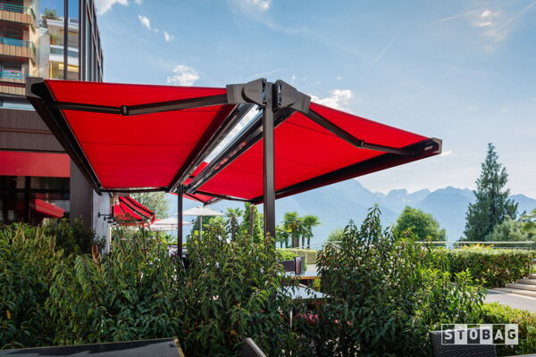 Sonnenstoren und Senkrechtstoren Schneider Storen AG